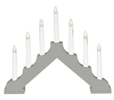 Konstsmide 7 LED Candlestick - Grey 3612219 (2322-305)
