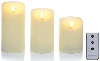 Premier Set of 3 FlickaBright Candles 5187292 (LB191108)
