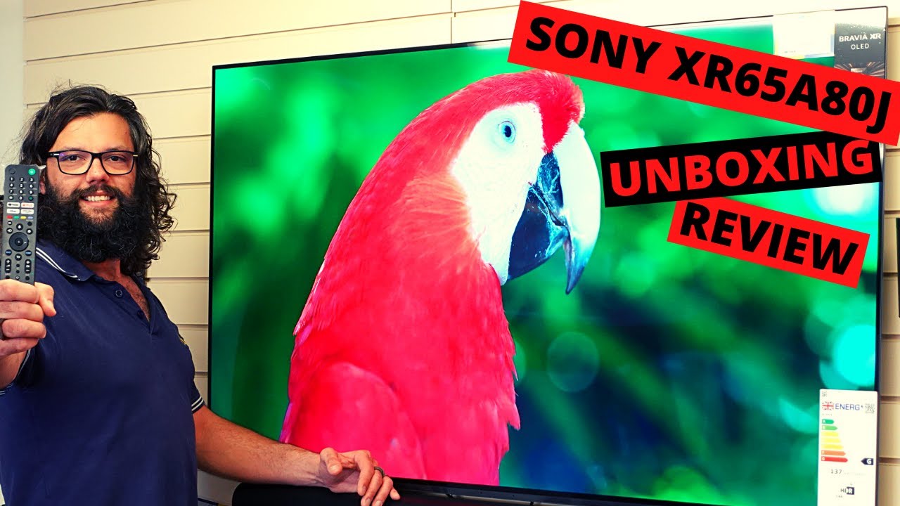 Sony XR65R80J OLED TV Unboxing review