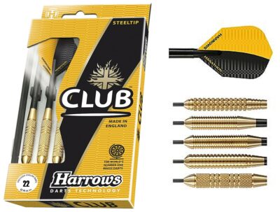 Harrows 22g Club Darts - Brass HA10522