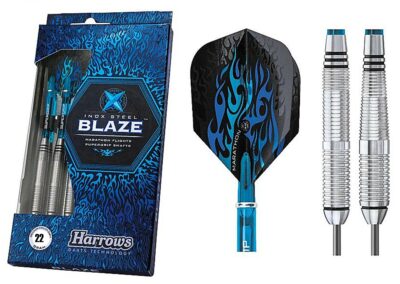 Harrows 22g Blaze Darts - Inox Steel HA14222