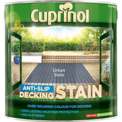 Cuprinol 2.5L Anti Slip Decking Stain  - Urban Slate 1276137