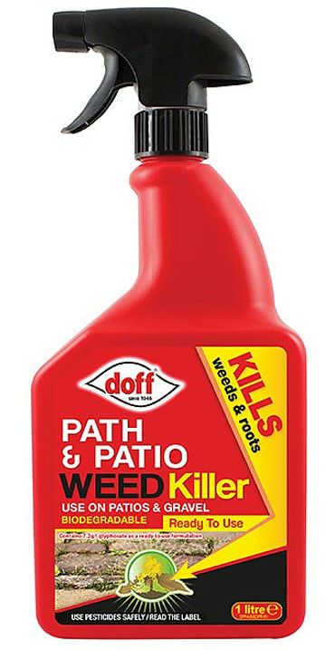 Doff 1L Path and Patio Weedkiller Spray  7203-1  (1492660)