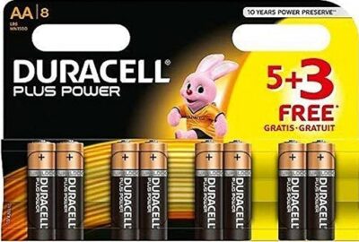 Duracell Batteries AA - 8 Pack 1500B8
