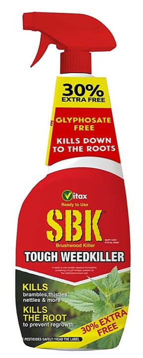 Vitax 750ml SBK Brushwood Tough Weedkiller Spray 7741549