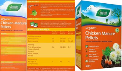 Westland 5Kg Organic Chicken Manure Pellets 7881143