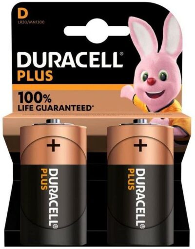 Duracell Batteries D - 2 Pack LR20/MN1300