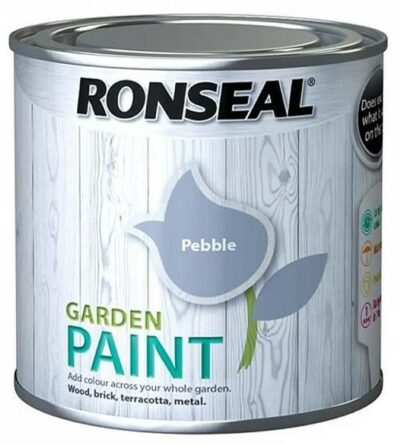 Ronseal 250ml Garden Paint - Pebble 6889529