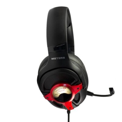 Meters Level-Up! Gaming Headphones - Red  LEVELUPRED