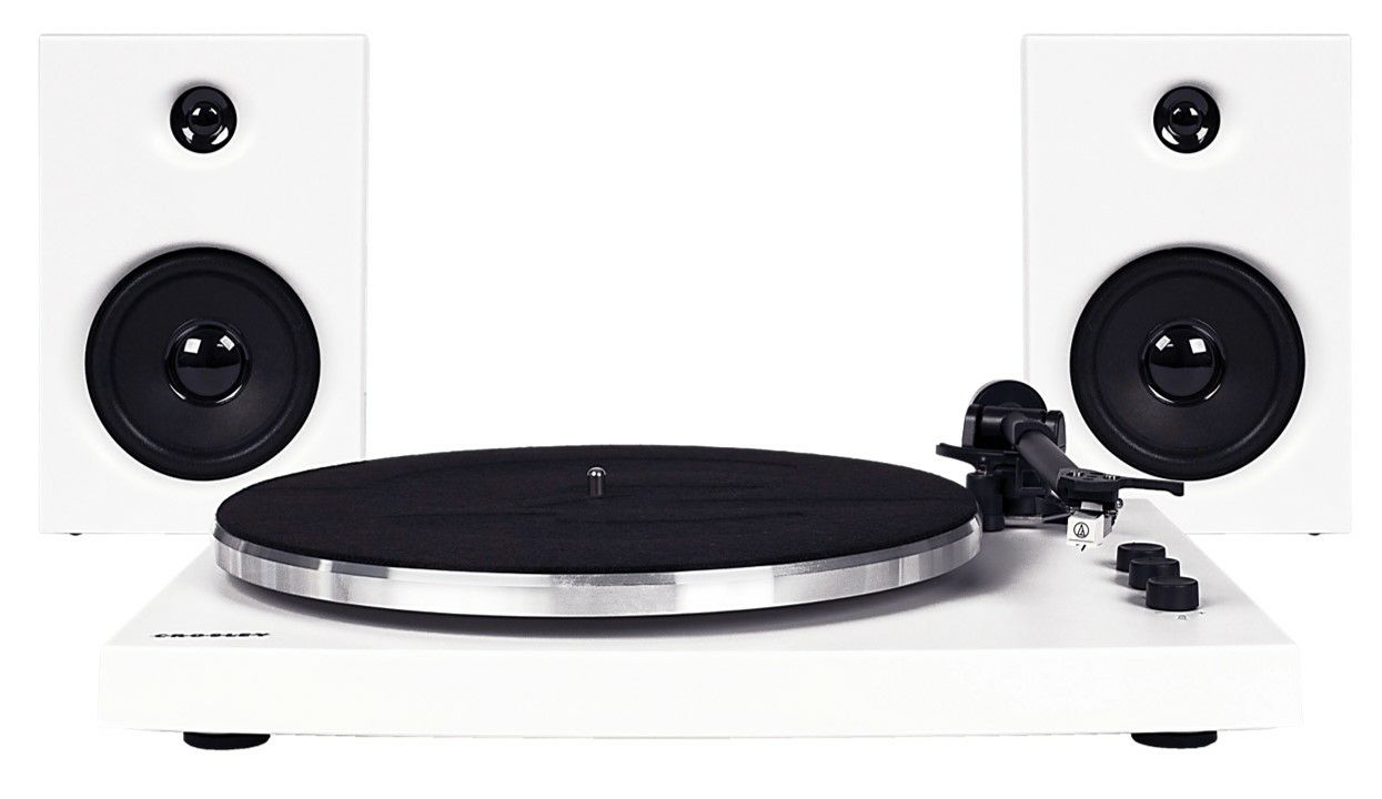 crosley bluetooth turntable with speakers