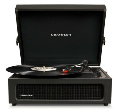 Crosley Voyager Portable Turntable - Black   CR8017B-BK4
