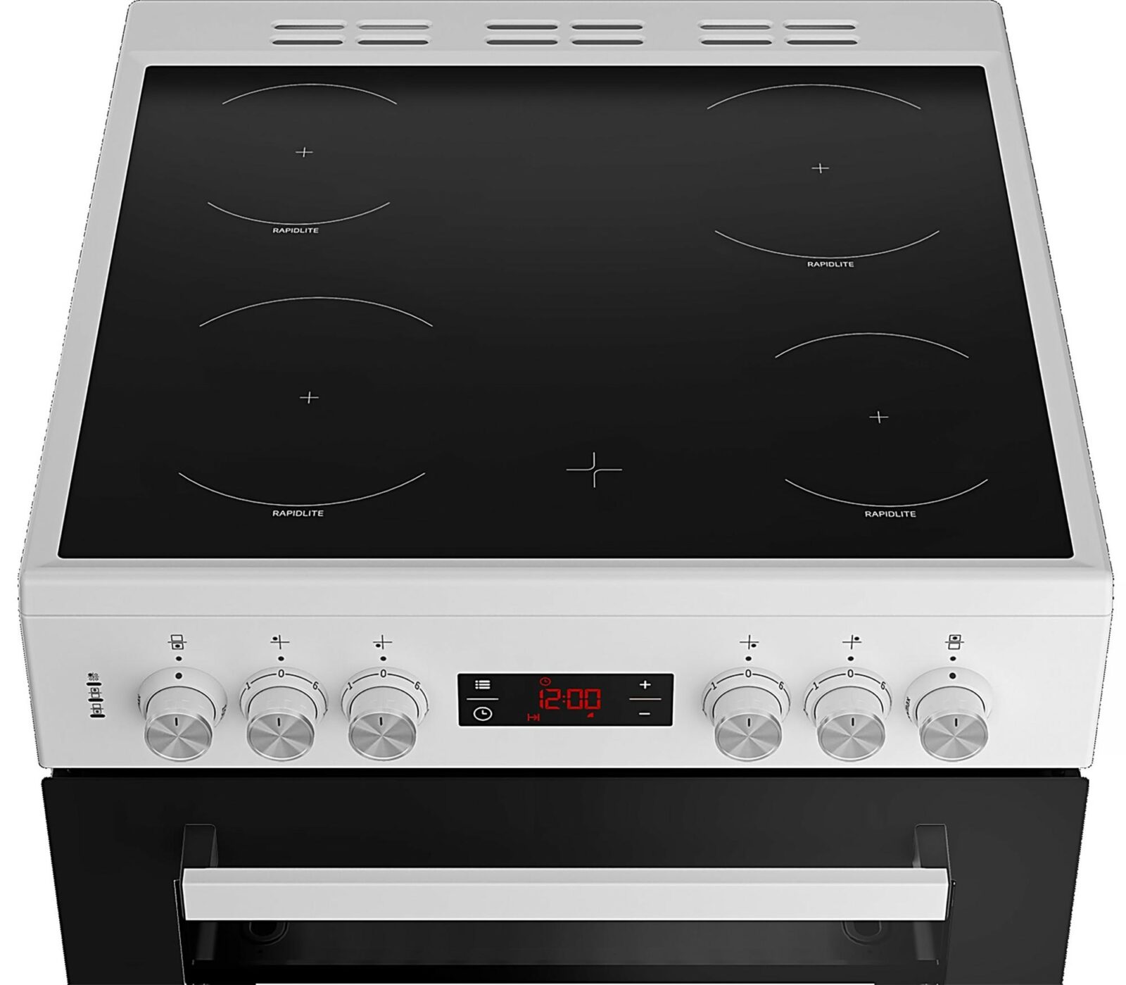 Beko 60cm Double Oven Electric Cooker EDC634W at Wades (Appliance sales and rentals Ramsey