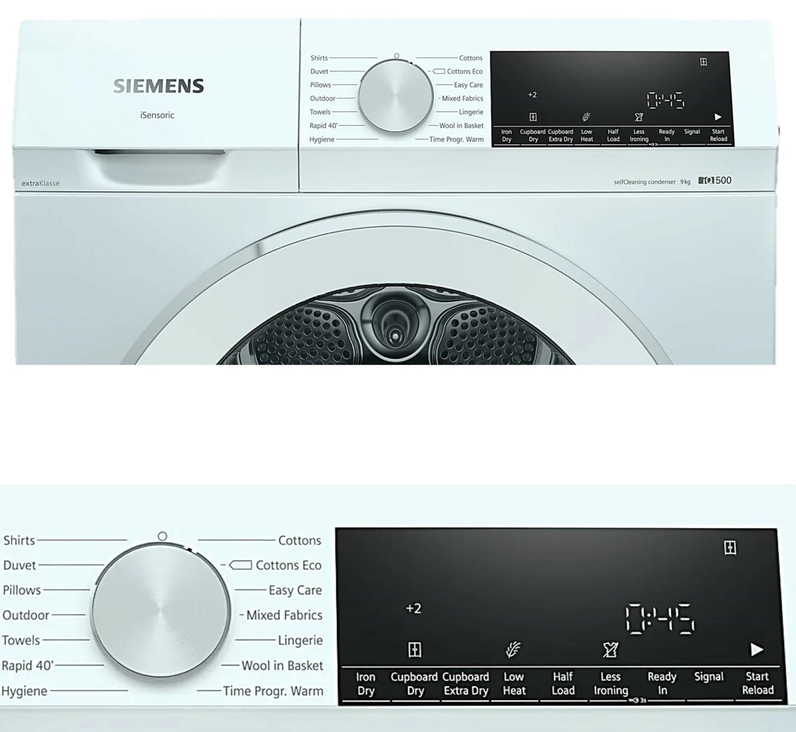 Siemens 9Kg Heat Pump Tumble Dryer WQ45G2D9GB at Wades (Appliance sales