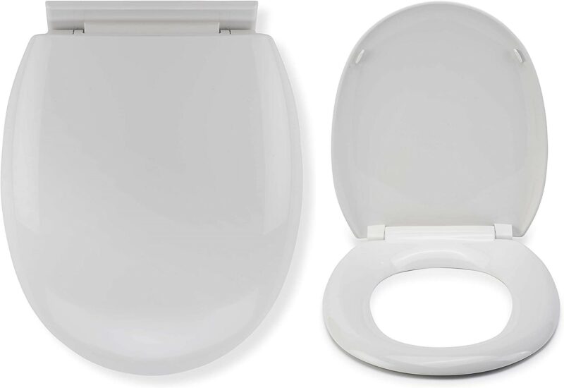 Croydex Slow Close Toilet Seat - White 1215336