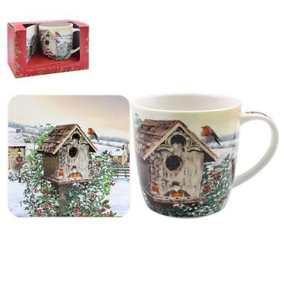 Robin Mug & Coaster Gift Set  3550425