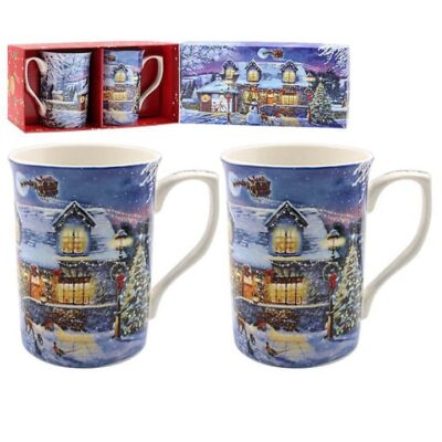 Magic Xmas Mug Gift Set - Pair 3550446