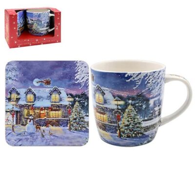 Magic Xmas Mug & Coaster Gift Set 3550467