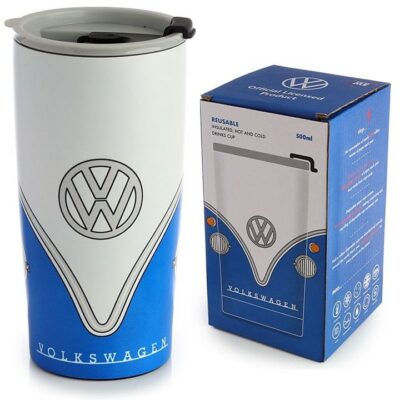 Volkswagen 500ml Thermal Travel Cup VW Van - Blue 4640645
