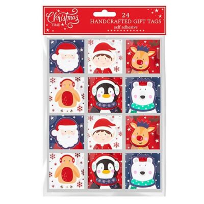 24 Handcrafted Gift Tags - Cute 5771750