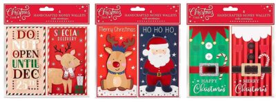 Money Wallets - Pack of 4 - ReindeerPost