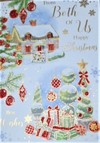 From Both Of Us Christmas Card - Cottage XGL5012A/07