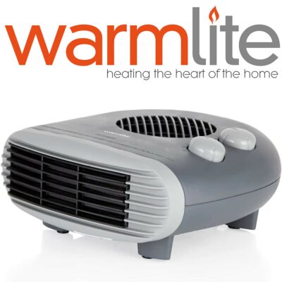 Warmlite 2000W Flat Fan Heater - Dark Titan WL44004DT