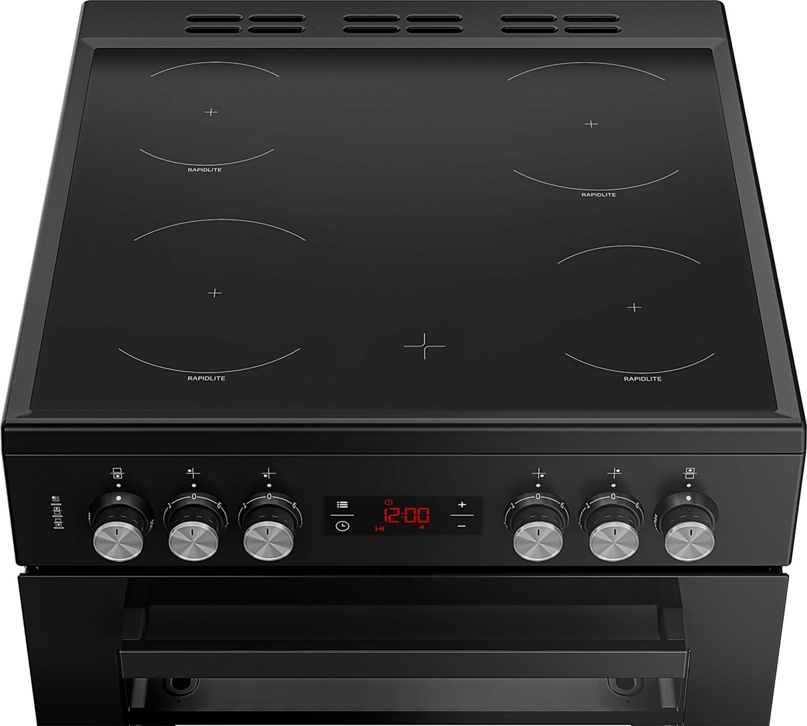 Beko 60cm Double Oven Electric Cooker EDC634K at Wades (Appliance sales and rentals Ramsey