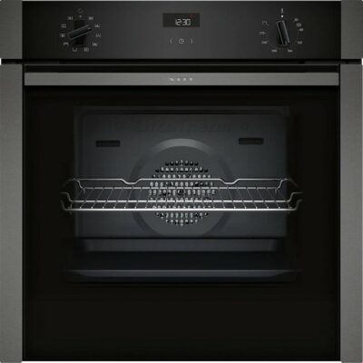 Neff Built In Electric Single Oven - Black   B3ACE4HG0B