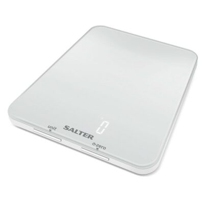 Salter Ghost Electronic Kitchen Scales - White  1180WHDR