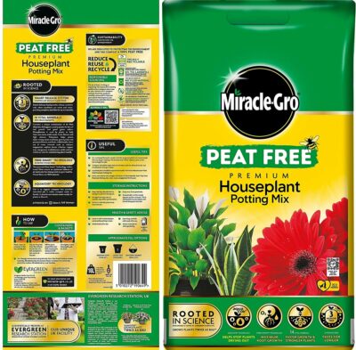 Miracle-Gro 10L Peat Free Compost - Houseplant 2955854