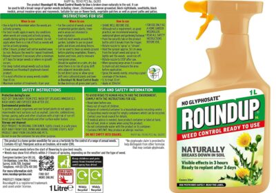 RoundUp 1L Ready to Use Natural Weed Control 4320712