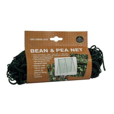 Worth Gardening Bean & Pea Netting - Green Jute 8120162