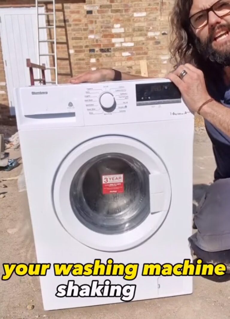 How to Stop a Shaking Washing Machine Wades