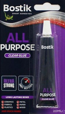 Bostik 20ml All Purpose Adhesive - Clear BST80207