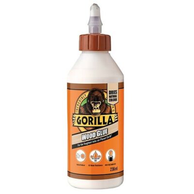 Gorilla 236ml PVA Wood Glue - Natural Finish GRGGWG236