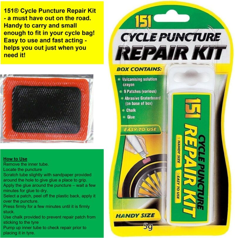 151 Cycle Puncture Repair Kit 0301649
