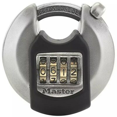 Master Lock 70mm  Excell Discus 4 Digit Combination Padlock MLKM40NUM