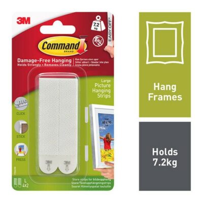 3M Command Picture Strips - Large 17206