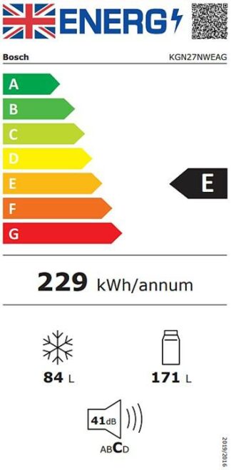 Bosch No Frost Frost Free Fridge Freezer Kgn Nweag At Wades