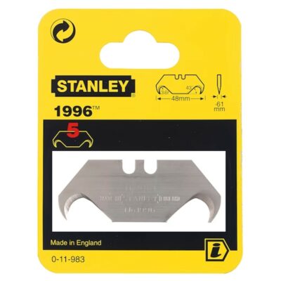 Stanley Pack of 5 Hooked Knife Blades   STA011983