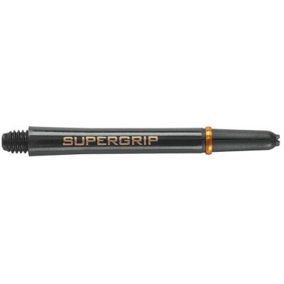 Harrows Midi Supergrip Darts Shaft - Black and Gold  HA233MIDI