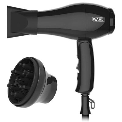 Wahl 1000W Travel Hairdryer and Diffuser   WL0982