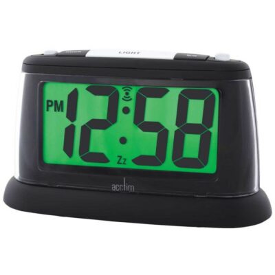 Acctim Juno Smartlite Jumbo LCD Digital Alarm Clock 0021696
