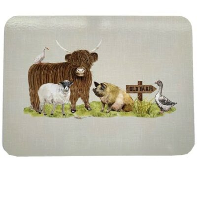 Home Living 6 Placemats - Old Farm 2653317