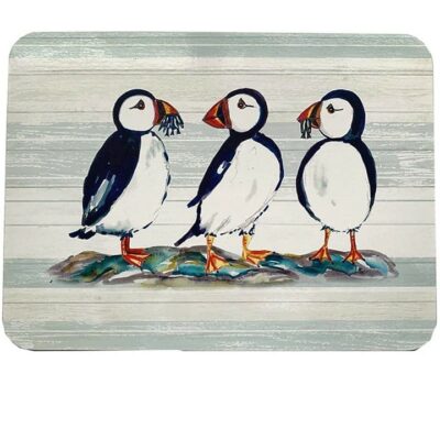 Home Living 6 Placemats - Puffins 2653385
