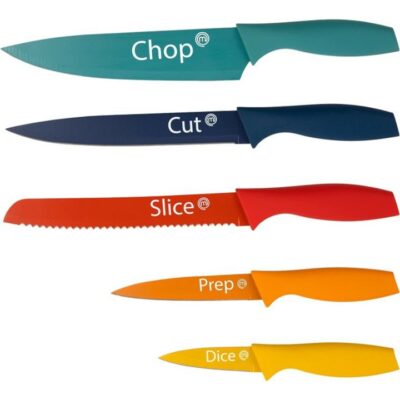 MasterChef 5 Piece Multi-Coloured Knife Set  4060530