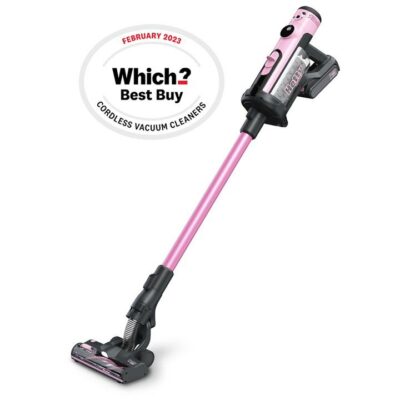 Hetty Quick - The Cordless Bagged Vacuum Cleaner - Pink HTY100