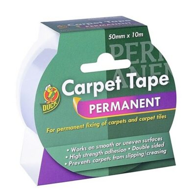 Duck Tape 50mm x 10m Permanent Carpet Tape 1531400