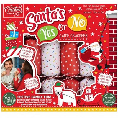 6 x 9" Santa Yes or No Game Crackers 5771985