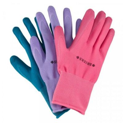 Briers Pack of 3 Comfi Grip Gloves - Medium  0863380